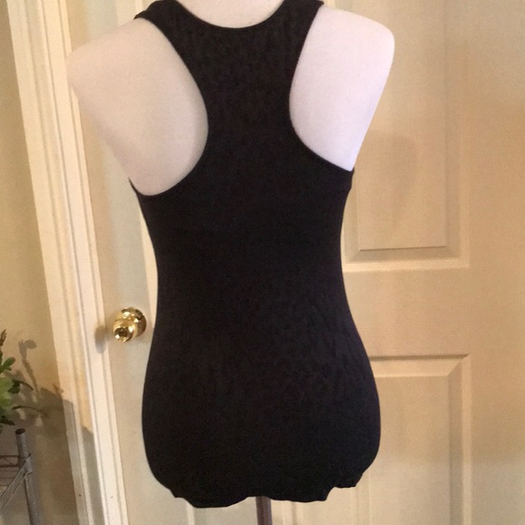 Black racer back Danskin workout top - Picture 3 of 3